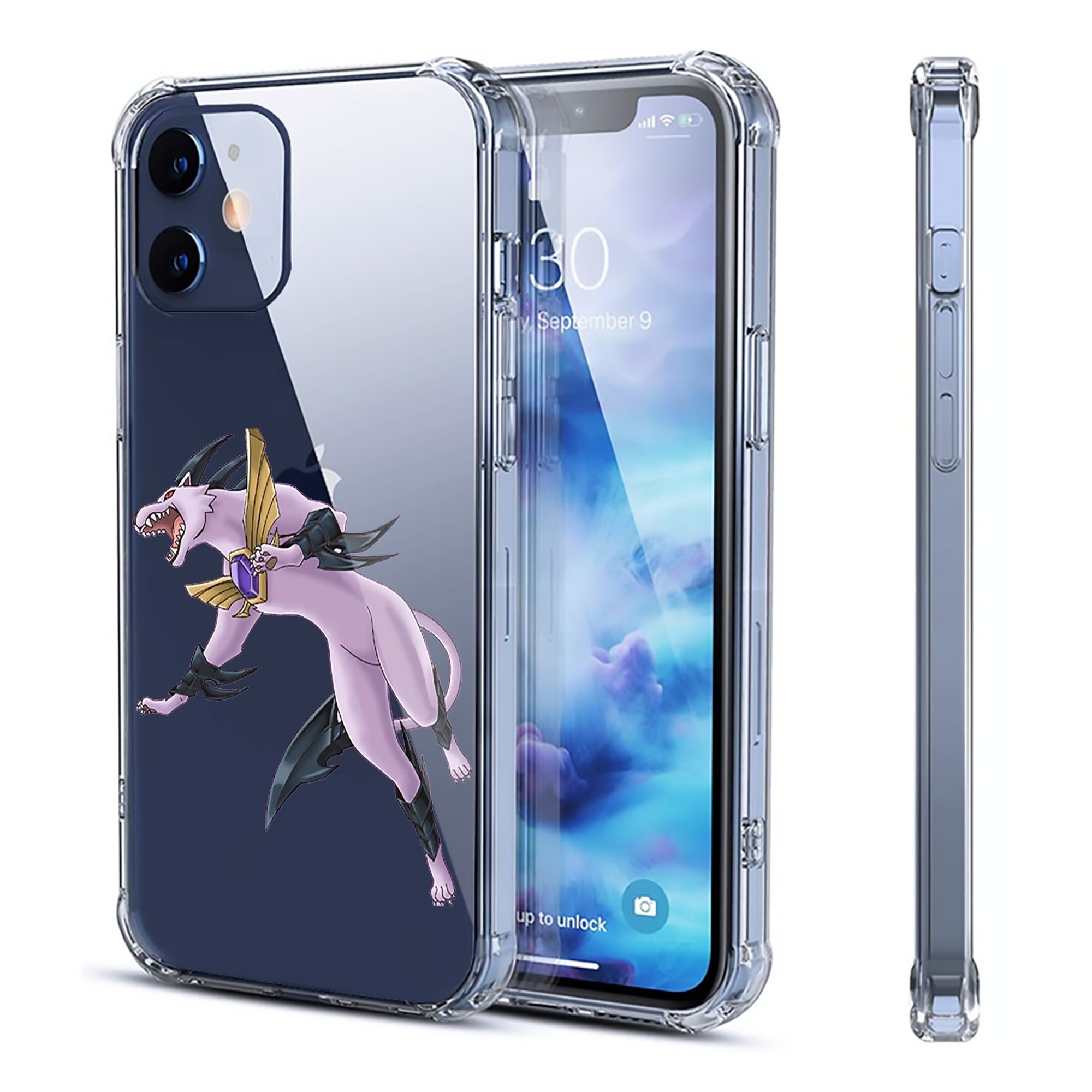 （画像用） 遊☆戯☆王 Yu-Gi-Oh! 【iPhone 12シリーズ対応】透明スマホケース（クリアソフトケース）